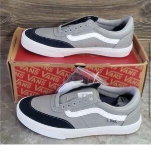 Vans Gilbert Crockett Gray Blue White Sneakers